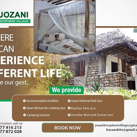 Jozani Biosphere Village Exterior foto